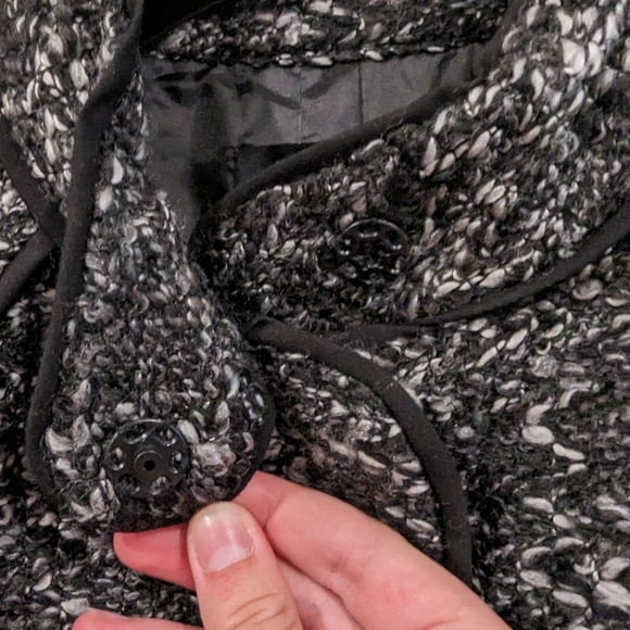 Sandro | Grey Boucle Blazer - Picture 8 of 8